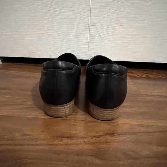 Clarks Juliet Palm Slip-On Black Shoes Size 8 - Picture 4 of 7